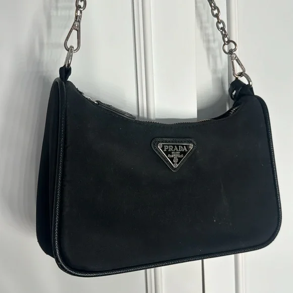 Prada Black Shoulder Bag - Picture 3 of 9